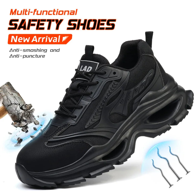 Mens Safety Shoes - Work Security Protection Boots