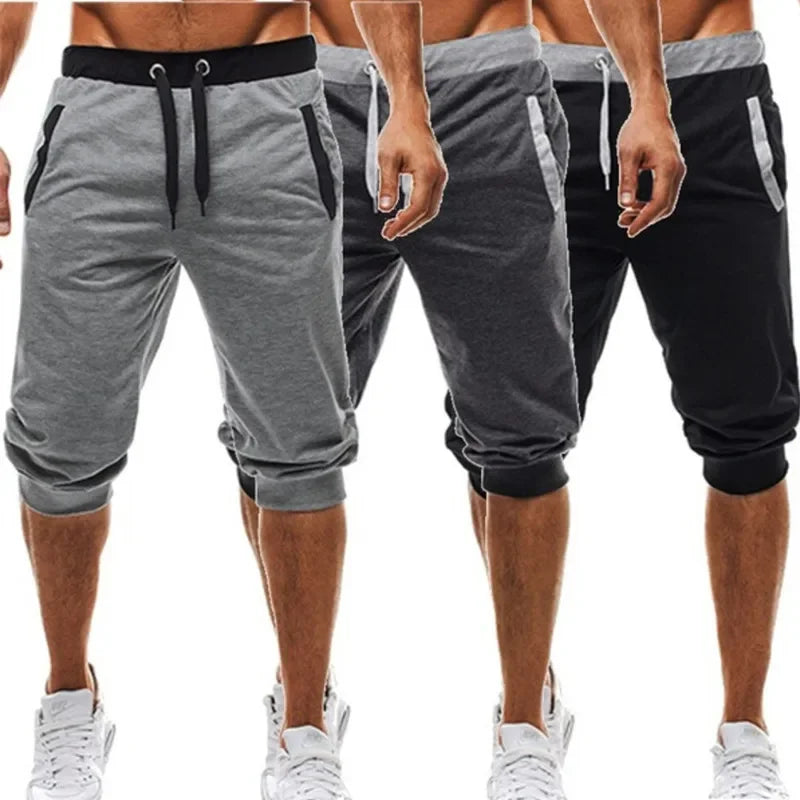 Sommer-Capri-Shorts für Herren zum Laufen