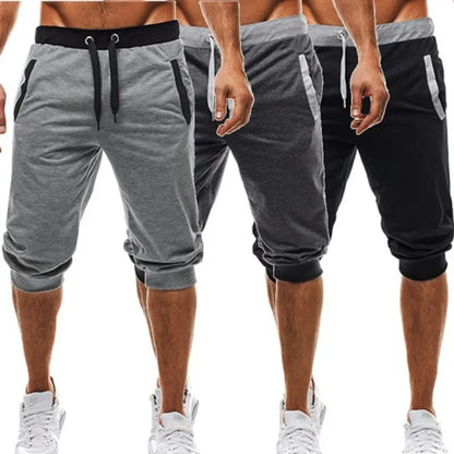 Sommer-Capri-Shorts für Herren zum Laufen