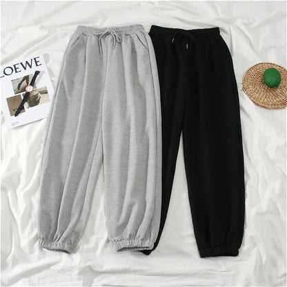 Oversized-Sweatpants für Damen – High-Waist-Streetwear-Sporthose