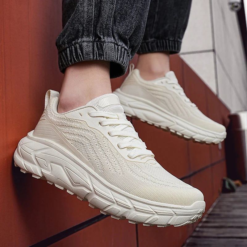 Schwarze, atmungsaktive, rutschfeste Damen-Laufschuhe