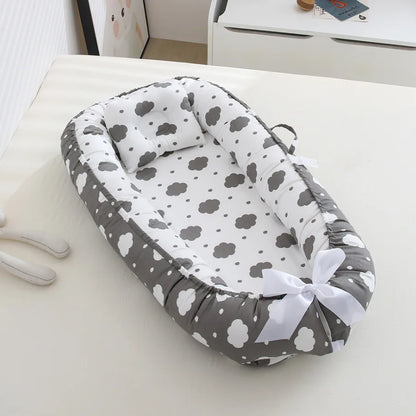 Panier de clôture de literie Portable pour enfants, matelas amovible pour bébé, hiver