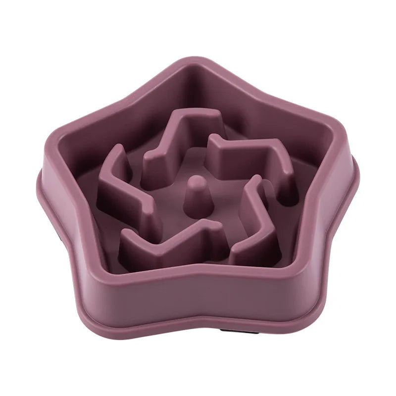 Interactive Slow Feeder Dog Bowl Puzzle Toy
