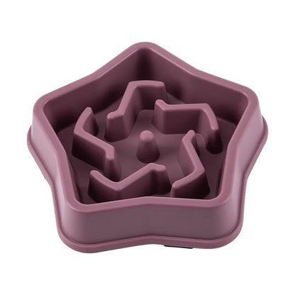 Interactive Slow Feeder Dog Bowl Puzzle Toy
