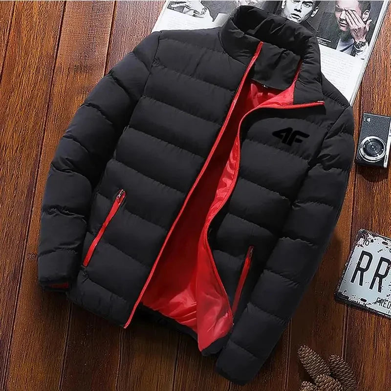 Manteau d'hiver chaud coupe-vent imperméable pour homme