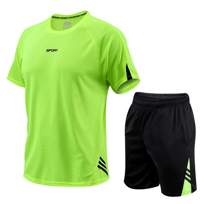 Men's Quick-Drying Summer Football Sports Suit