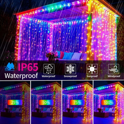 Waterproof Solar LED Fairy String Lights