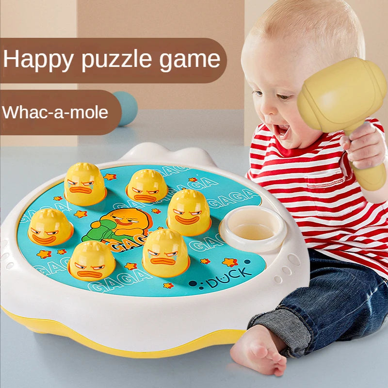 Whac-A-Mole Montessori Baby Toys Educational Animal Theme Knocking