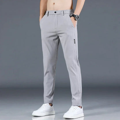 Summer Thin Ice Silk Stretch Pants