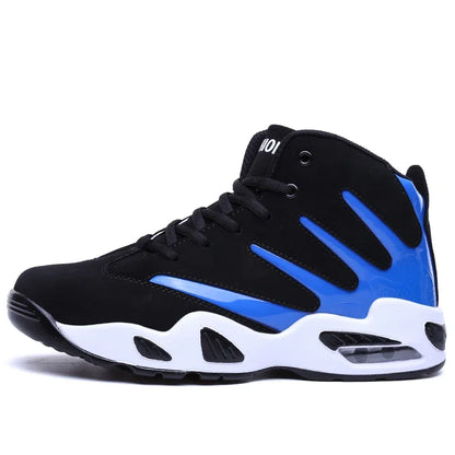 Men’s Basketball Shoes Cushioned Athletic Sneakers for Training High-Top Professional Basketball Sneakers