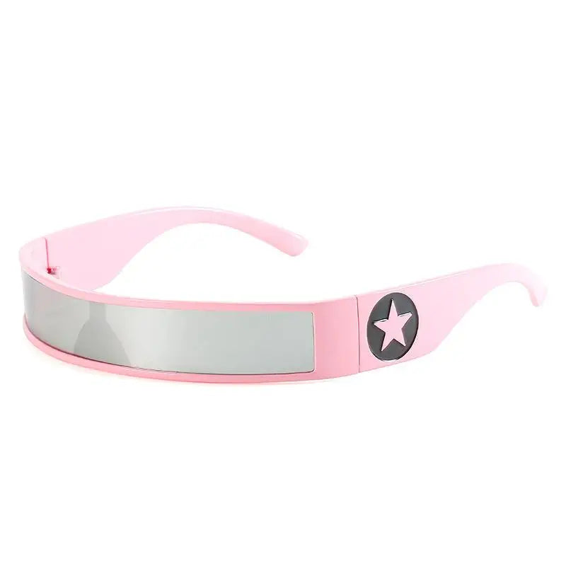 Unisex Star Style Narrow Frame Sunglasses