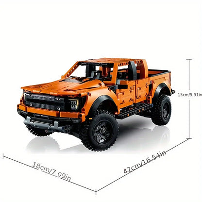 1379PCS Technical Ford F-150 Raptor Truck Car Building Blocks Bricks Toys