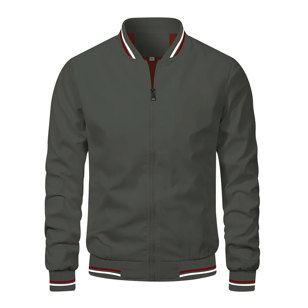 Veste de baseball bomber pour homme