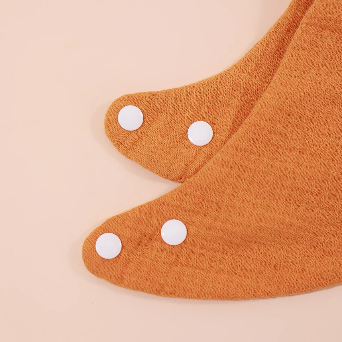 Neugeborenes Baby füttert Sabberlätzchen, Baumwollzubehör, einfarbig