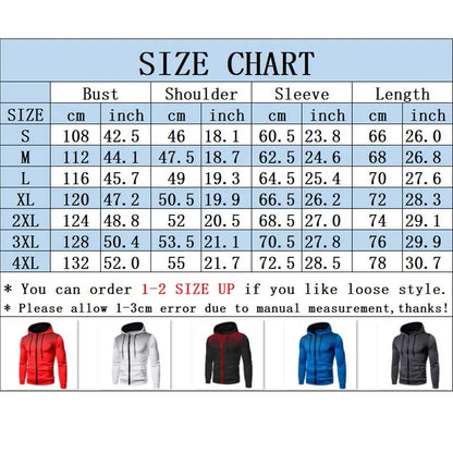 Herren-Hoodie mit langen Ärmeln und schmaler Passform, Polka Dot und Reißverschlusstasche