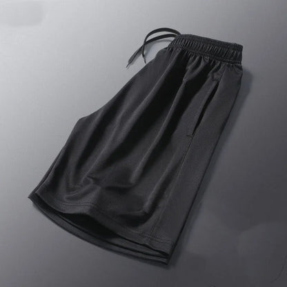 Breathable Striped Running Shorts for Men