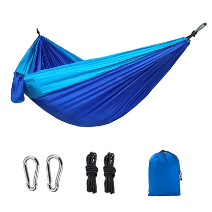 Double Person outdoor Parachute Hammock & Straps