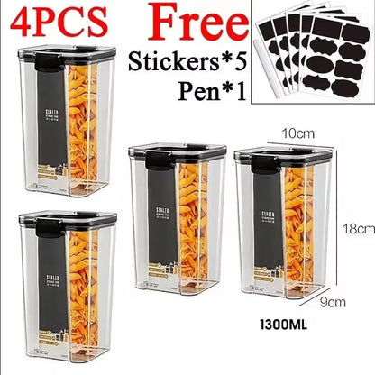 Sealed Ring Kitchen Storage Box