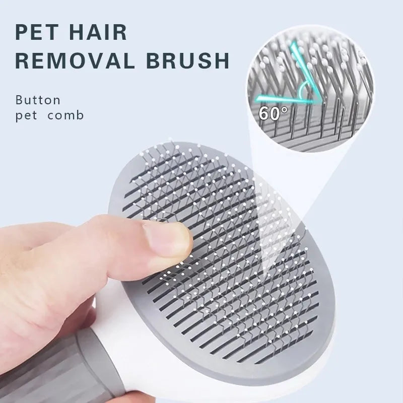 Comb Self Cleaning Pet's Brush