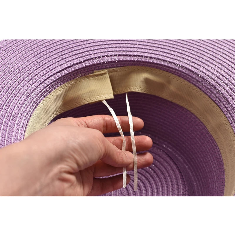 Chapeau à grands bords pour dames de mode extérieure d'été
