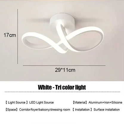 Minimalist Living Room LED Strip Ceiling Lights