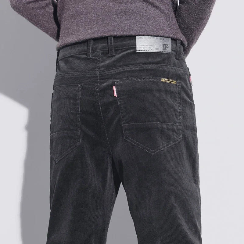 Men's Autumn Straight Slim Versatile Cargo Pants