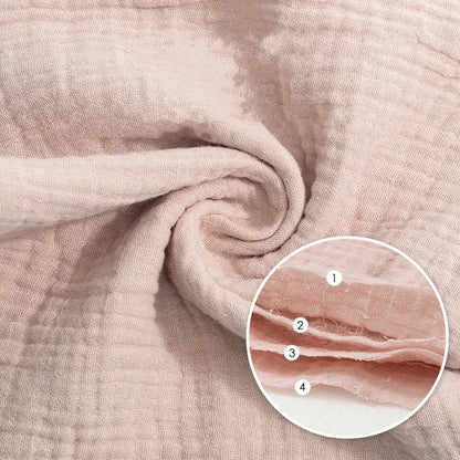 5 x Babyhandtuch aus weicher Baumwollgaze