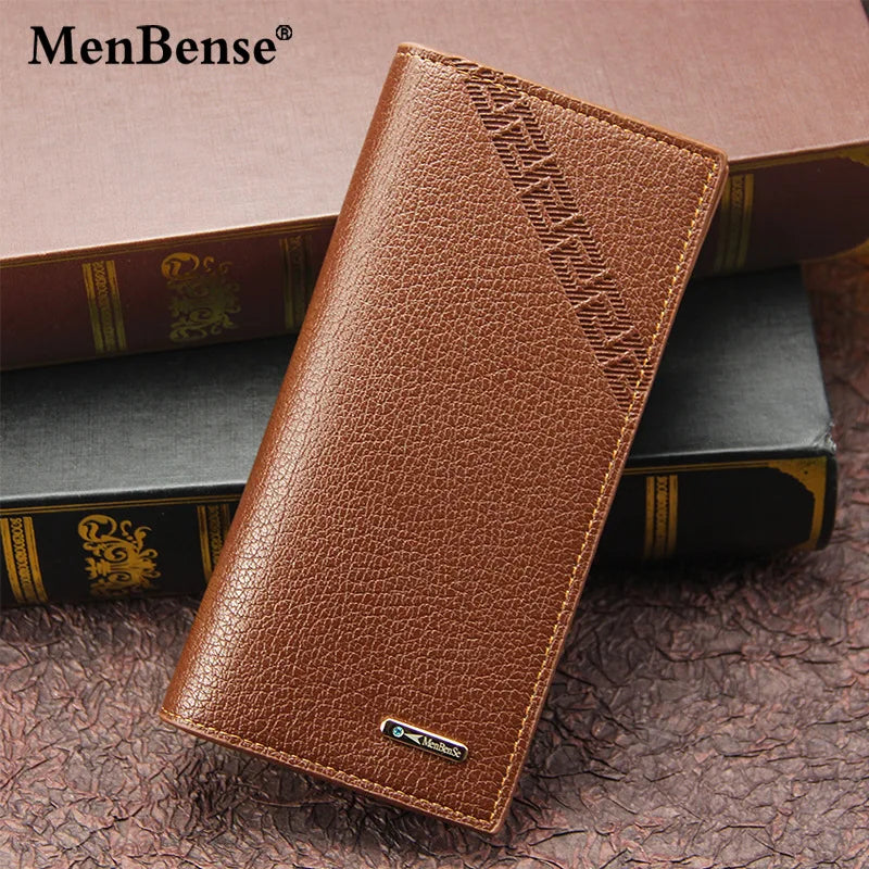 Long Slim Wallet with Multiple Card Slots