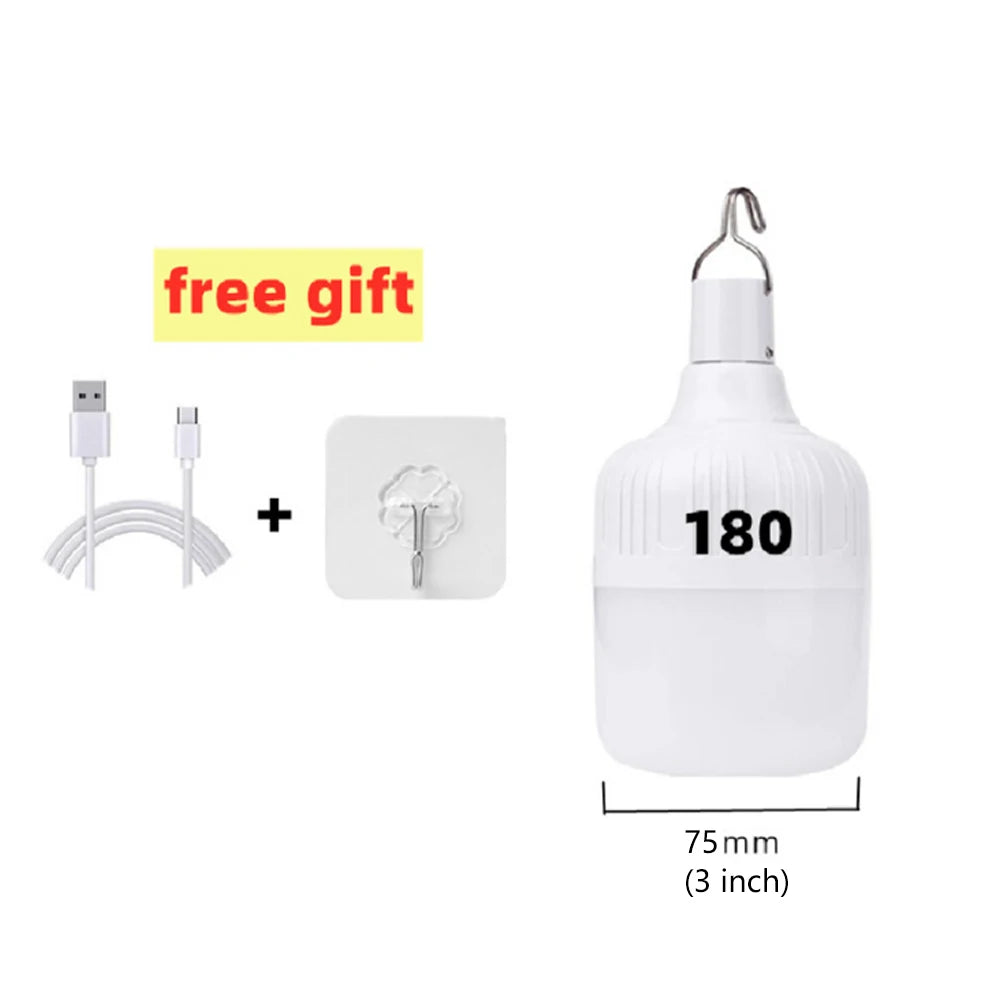 Wiederaufladbare LED-Campinglaterne