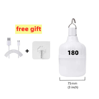 Wiederaufladbare LED-Campinglaterne