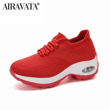 Bequeme, klobige Sneaker für Damen