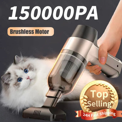 Wireless Handheld Mini Car Vacuum Portable Cleaner