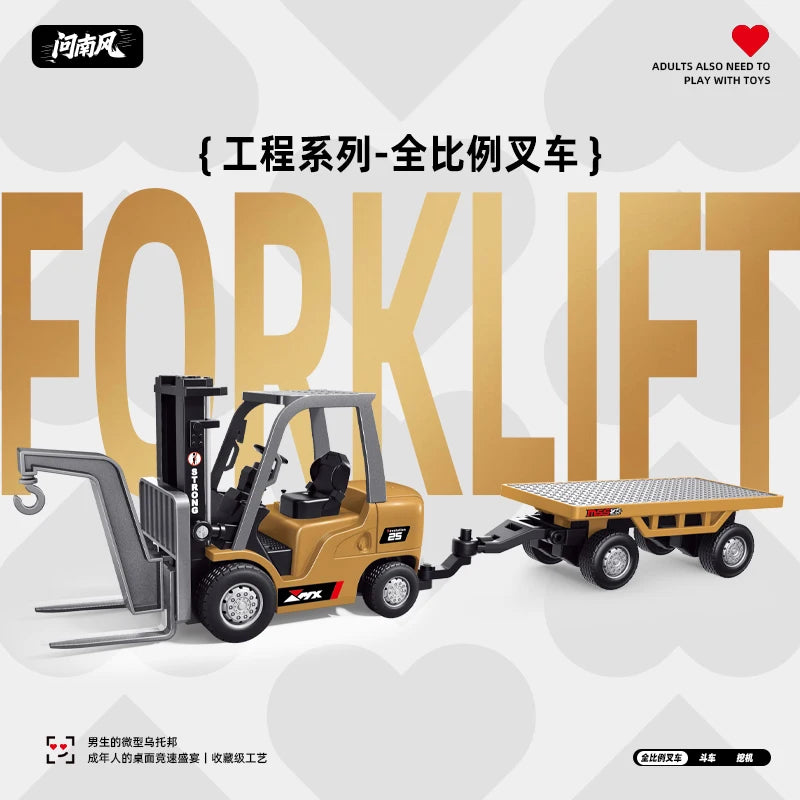 Light and Sound Remote Control Excavator Toy