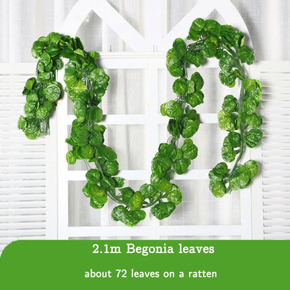 Garland Wall Ivy Fake Leaves - Artificial Hanging Vines
