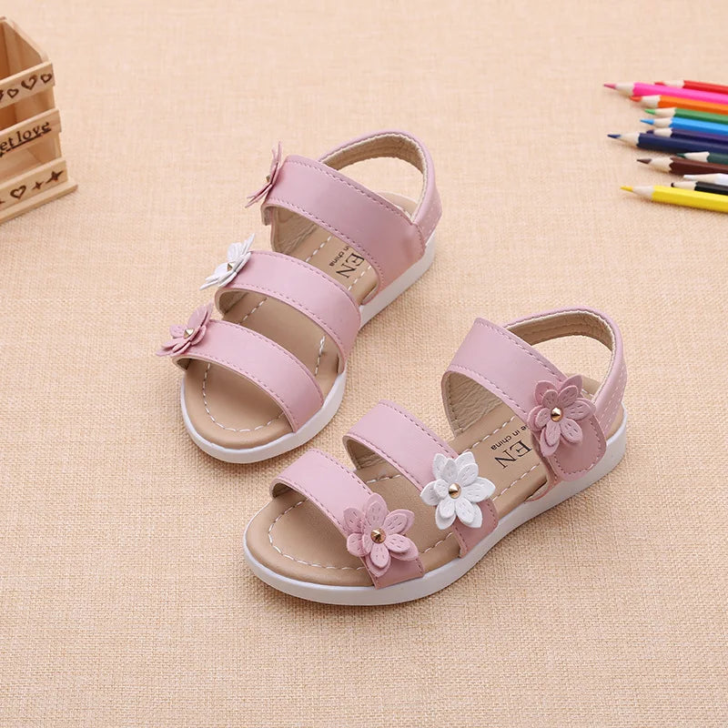 Floral Princess Beach Sandals