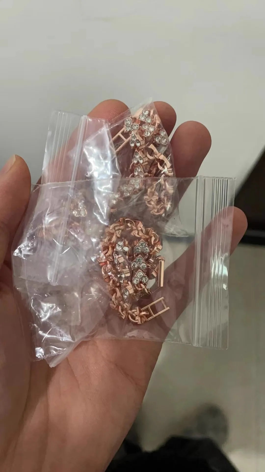 Bracelet gothique géométrique en cristal pour femme – Bracelet à maillons orné de strass