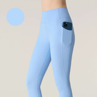 Nahtlose Push-Up-Leggings für Damen-Fitness