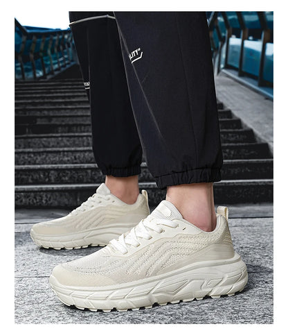 Schwarze, atmungsaktive, rutschfeste Damen-Laufschuhe