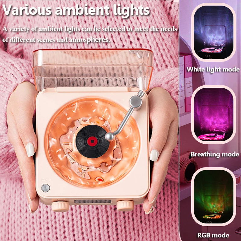 Retro Bluetooth Speaker with Ambient Light