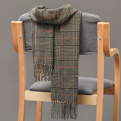 Unisex Cashmere Pashmina Scarf – Long Thick Warm Winter Shawl Wrap