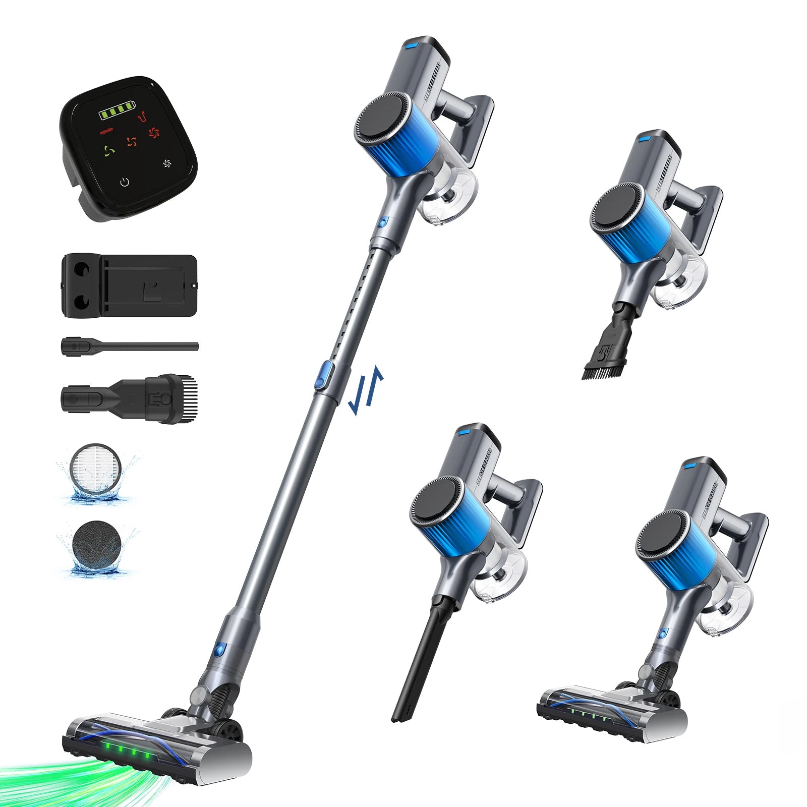 V10 Cordless Vacuum Cleaner 50KPA Powerful Suction Handheld Smart Home Vacuum