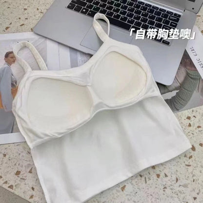 Ärmelloses, figurbetontes Camisole-Top für Damen