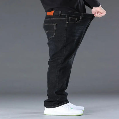 10XL Wide Leg Denim Trousers for Men