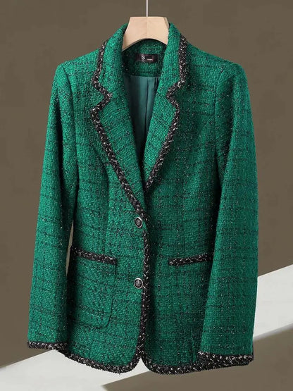 Langärmliger, einreihiger Freizeitblazer für Damen