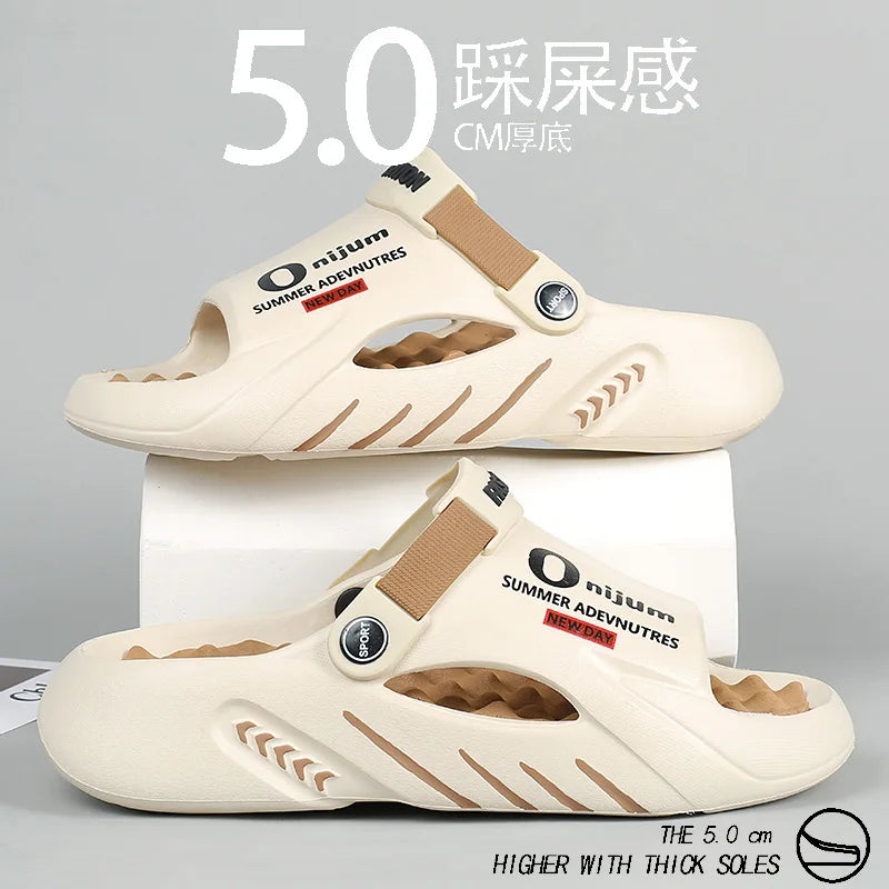 Herren Casual Soft Sole Slides Herren Flip-Flops Sandalen