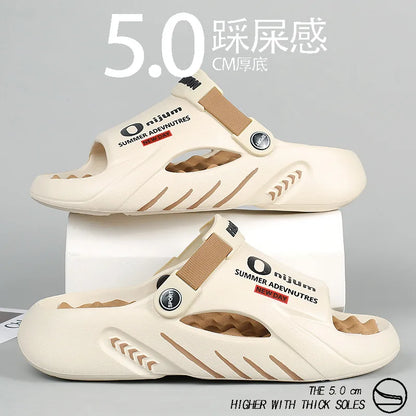 Herren Casual Soft Sole Slides Herren Flip-Flops Sandalen