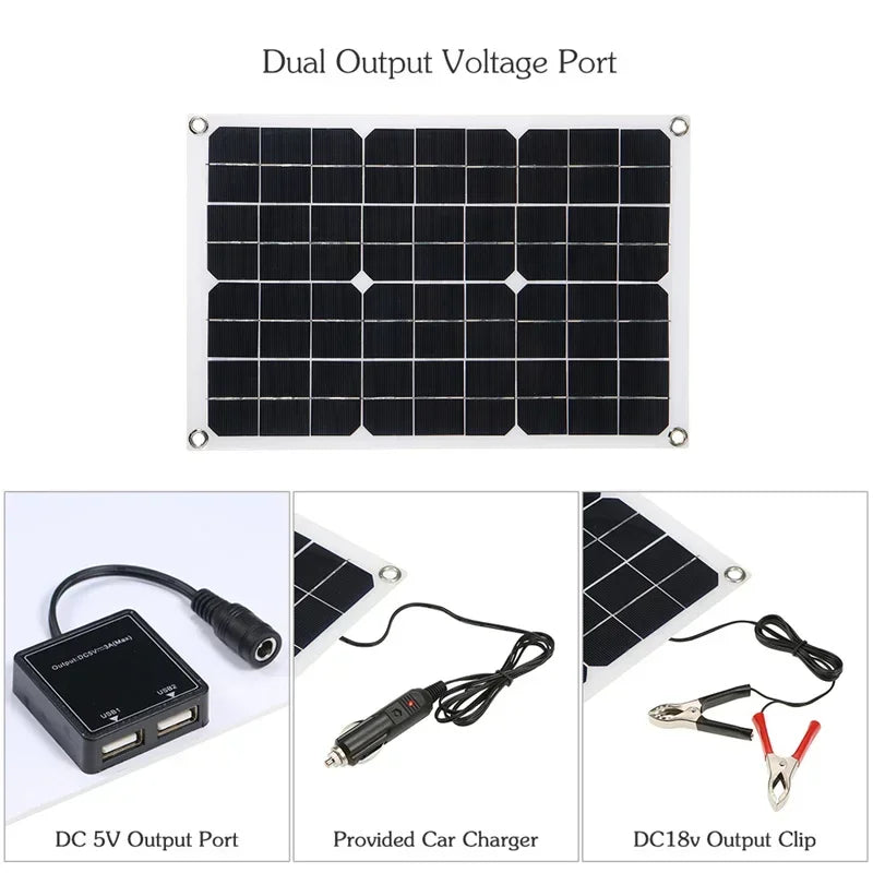 110V/220V Solar Inverter - Complete Solar Power Kit