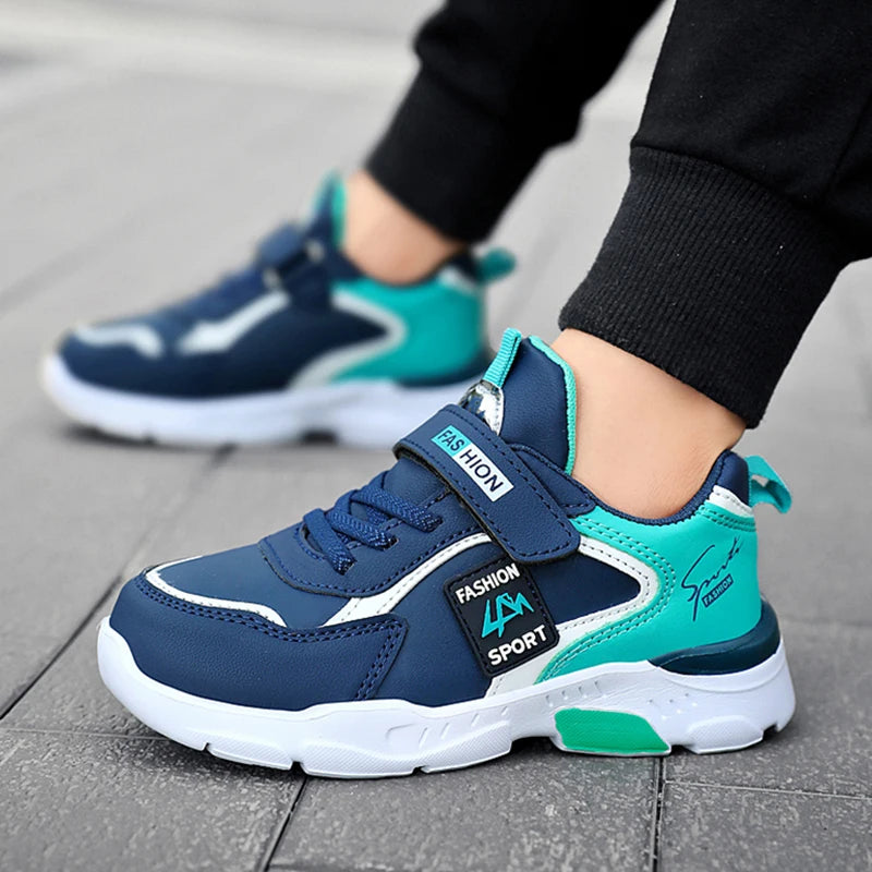 Kid's Lightweight Non Slip Sport Running Sneakers