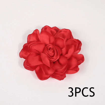 Womens Rose Flower Blazzer Brooches