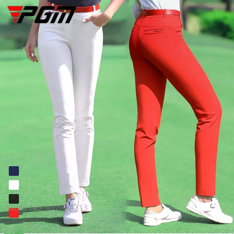 Pantalon de golf coupe slim à séchage rapide pour femme XS-3XL